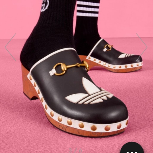 Gucci & Addidas clogs size EU 37.5 - Picture 4 of 5